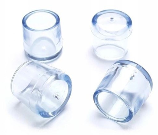 Návleky na nohy stoličky 19mm 4ks