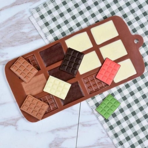 VIANOČNÁ SILIKÓNOVÁ FORMA NA ČOKOLÁDU, MINI ČOKOLÁDOVÁ TORTA, VOSKOVÉ SVIEČKY
