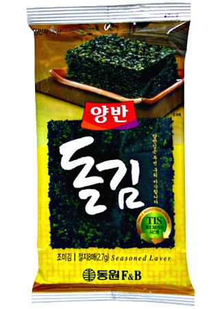 KIM NORI ALGAE riasy pražené s korením 3,5g