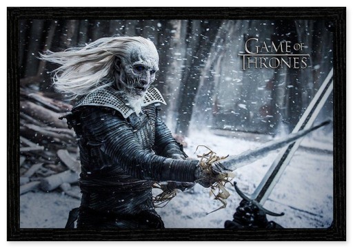 Nástenný plagát Game of Thrones White Walker 91,5x61 cm