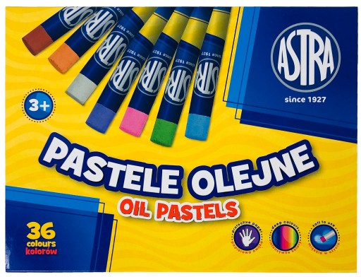 OLEJOVÉ PASTELY ŠKOLA pastelky 36 farieb ASTRA