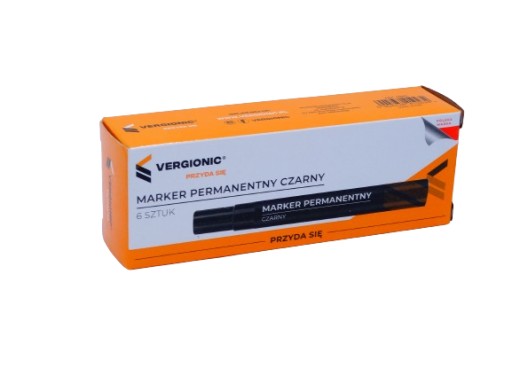 Permanentné farebné stavebné fixy, 6 kusov, fixka 0861