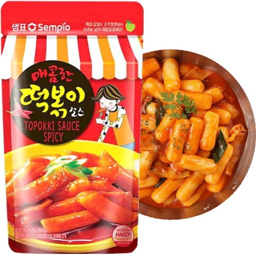 Topokki omáčka Horúca Pikantná Sladko-korenistá vrecúška 150g SEMPIO