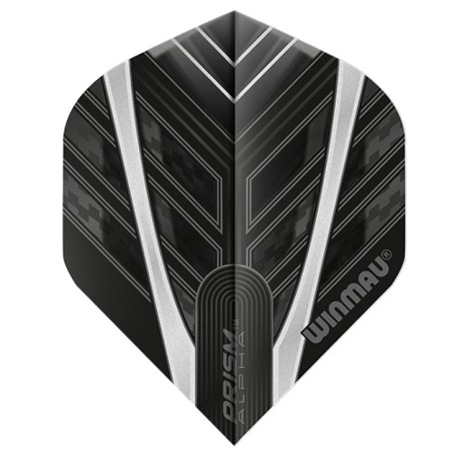Šípkové pierka Winmau Prism Alpha Blackout