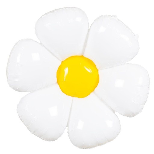 Fólia BALÓN DAISY veľká KVETOVÁ dekorácia JAR LETNÁ PÁRTY BOHO