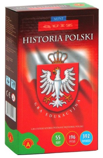 Ceny vzdelávacej hry KVÍZ HISTÓRIA POĽSKA MINI
