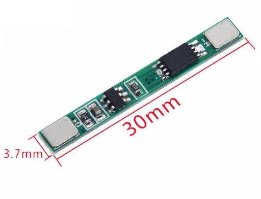 BMS Balancer 1S Li-ion nabíjačka 18650 3,7V 4,2V