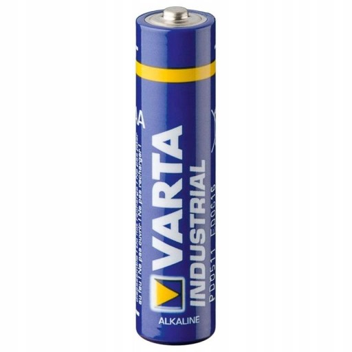 ALKALICKÁ BATÉRIA MALÉ PRSTY AAA VARTA INDUSTRIAL R3 LR03 1,5V 4 KS