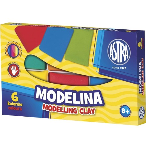 Termosetová modelovacia hmota, sada 6 farieb ASTRA