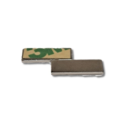 Neodymový magnet 15x5x1 N38 s 3M lepiacou páskou Strong