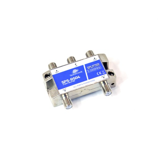 Splitter 1/4 5-2400 MHz Spacetronik SPS-RS04