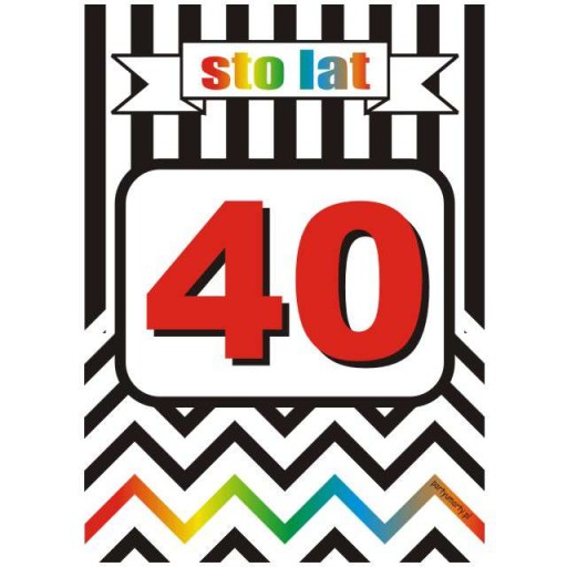 narodeninové etikety na ALCOHOL vodka 40. narodeniny