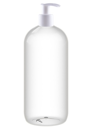 FĽAŠA S DÁVKOVAČOM NA GÉLOVÉ MYDLO, PUMPA, 500 ml