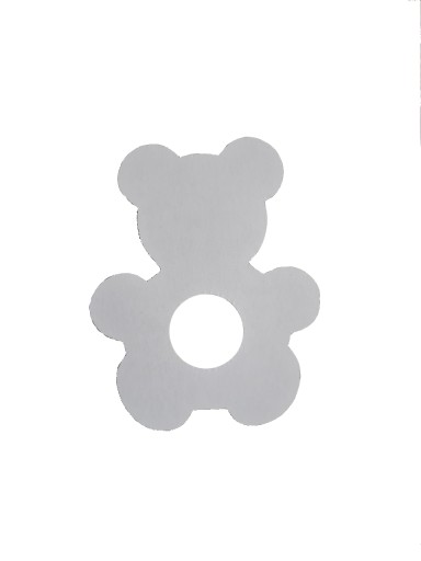 Ozdobná korková nálepka na vypínač/kontakt BEARS