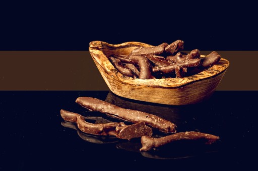 POMERANČOVÉ šupky v čokoláde 100g LAHODNÉ Kandizované pomarančové šupky