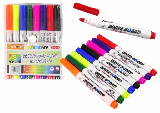 Magic Markers, Water Markers, 8 ks na kreslenie na vodu a sklo