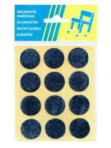 FILTOVÁ PODLOŽKA BLISTER BROWN FI 25MM - 12 KS