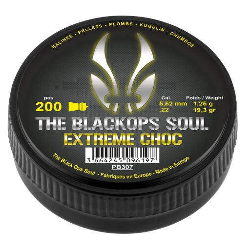 Black Ops Extreme Choc pelety 5,52 mm 200 ks.