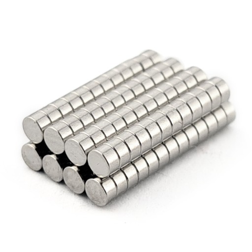 VALEC NEODYMOVÝ MAGNET 2x1 N38 - 100 ks.