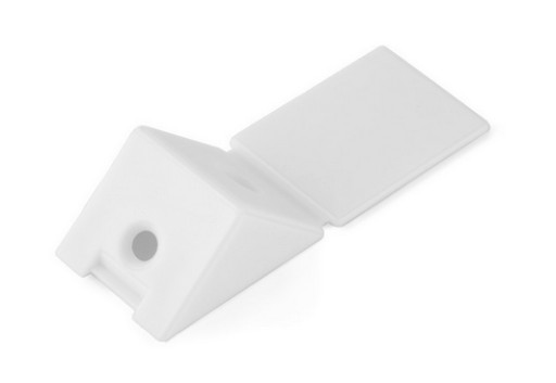 Podpora jednokonektorového veliteľa WHITE 20 ks