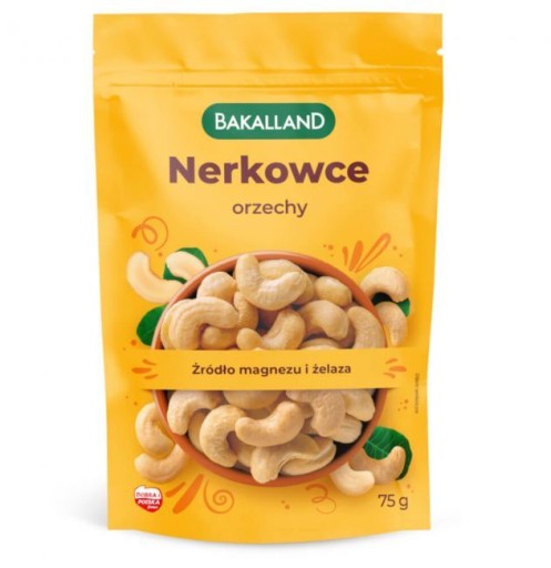 Bakalland kešu oriešky 75g x2