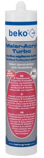 BEKO MAĽBA AKRYLÁTOVÁ RÝCHLOSCHNÚCA TURBO 310ML