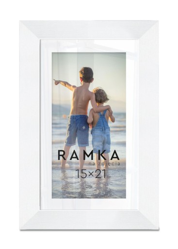 Fotorámik 15x21 cm Biely