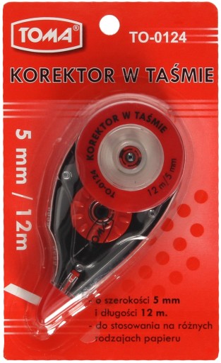 TOM MYSZEK KOREKČNÁ PÁSKA 12m 5mm