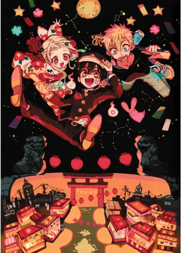 Anime plagát Jibaku Shounen Hanako-kun jshk 038 A3