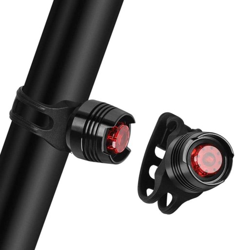 SADA BICYKLOVÝCH SVETLÁ PREDNÉ A ZADNÉ LED CR2032