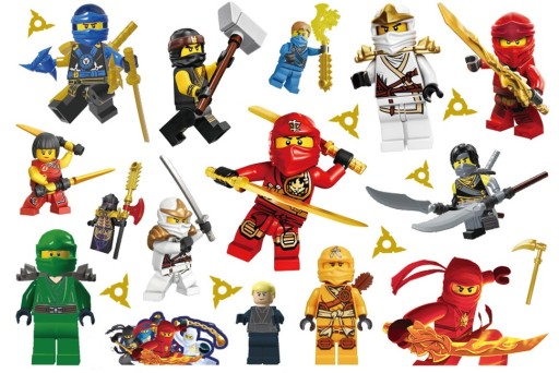 UMÝVAJÚCE TETOVANIE PRE DETI NINJAGO NINJA GO CG396