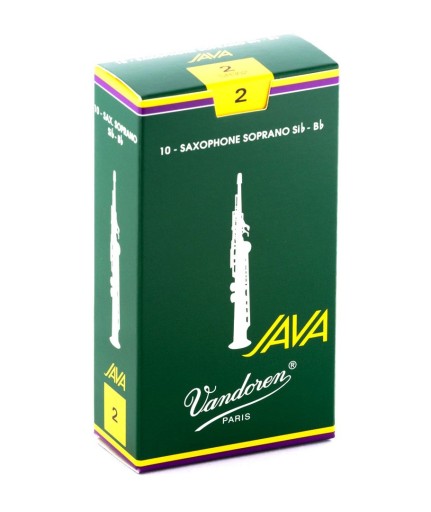 Vandoren Java 2 Reed pre soprán saxofón. 1 kus,