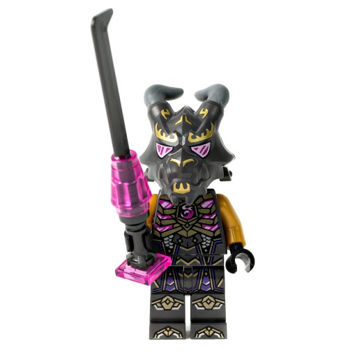 LEGO NEW Ninjago Krištáľová figúrka kráľa so zbraňou njo787