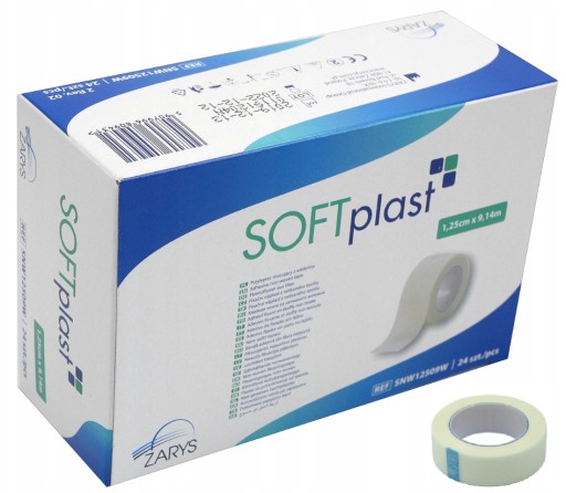 NETKANÝ PLAST, LEPIDLO 1,25cmx9m, 24 ks