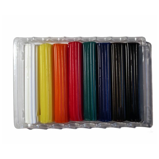 Školská plastelína 8 farieb x 6,5 cm, kazeta 65 g HERLITZ