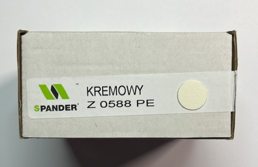 Kronospan K - 0588 PE krémová nábytková zátka