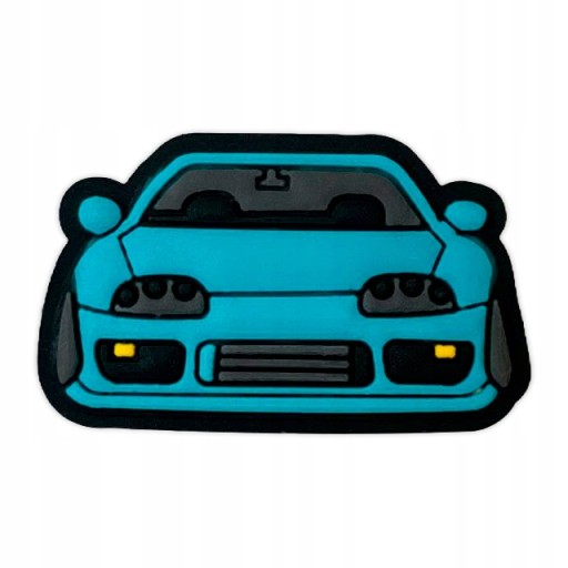 ODZNAKOVÝ ŠTÍTOK DO OBUV CROCS CROCS AUTO DEKORÁCIA ŠPORTOVÉ AUTO