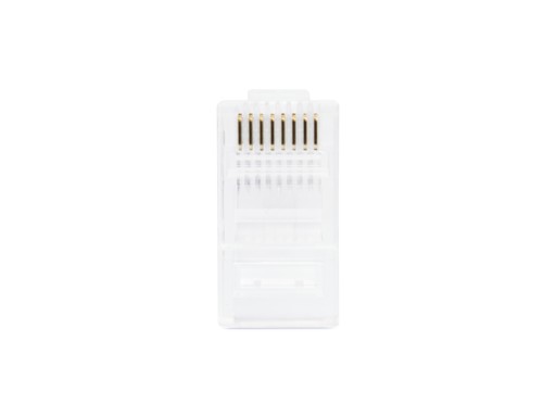 ZÁSTRČKA INTERNETOVÁ ZÁSTRČKA RJ45 8P8C ZLATÁ 4 KS