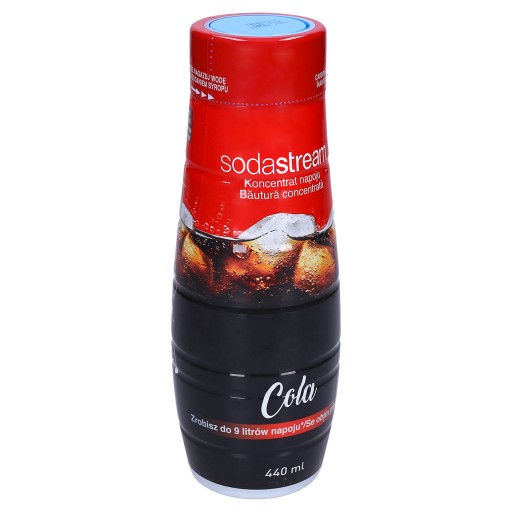 Cola SodaStream sirup 440 ml aromatický koncentrát do vody sýtený nápojom