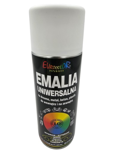 EUROCOLOR email univerzálna farba MATNÁ BIELA 9003