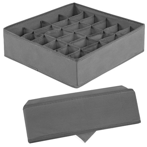 ORGANIZÁTOR NA ZÁSUVKY, Skrinky NA SPODNÉ PRÁDLO, PONOŽKY, 24 ODDELENÍ, ODDEL.