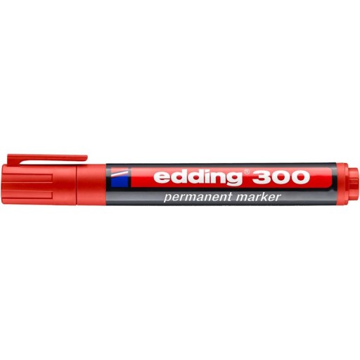 EDDING 300 PERO - 1,5-3MM - ČERVENÉ