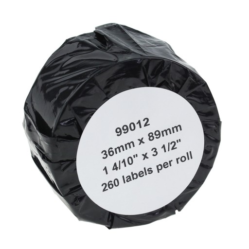 Štítky pre DYMO LW 99012 (S0722400) 36x89 260ks