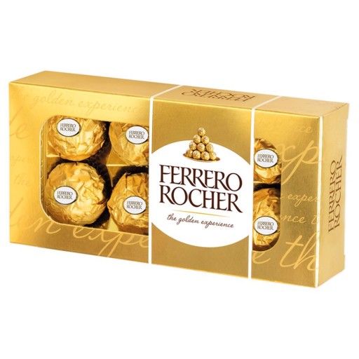 Ferrero Rocher oblátka s krémovou náplňou a lieskovými orieškami 100 g
