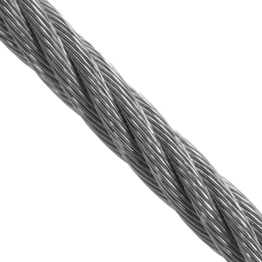 Mäkké nerezové lano 1,5mm WEAVE 7x19 1m