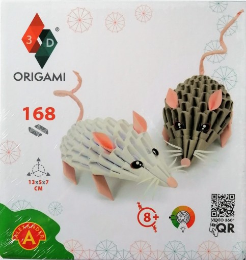 3D Origami - Korytnačky ALEX