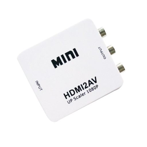 AV ADAPTÉR HDMI TO RCA CINCH CONVERTER 1080P USB