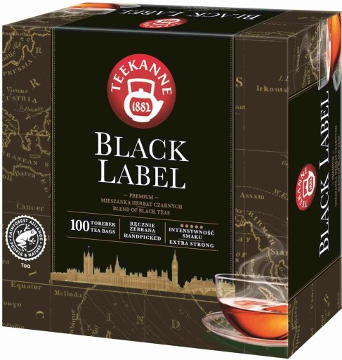 TEEKANNE Black 100tb Label