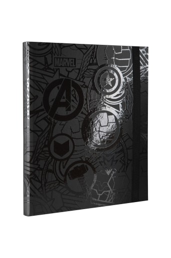 Priestorový zakladač CoolPack A4 s gumičkou, čierny Avengers Marvel