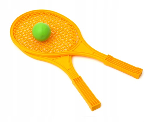 FAREBNÝ BADMINTONOVÝ SET 43cm penová lopta